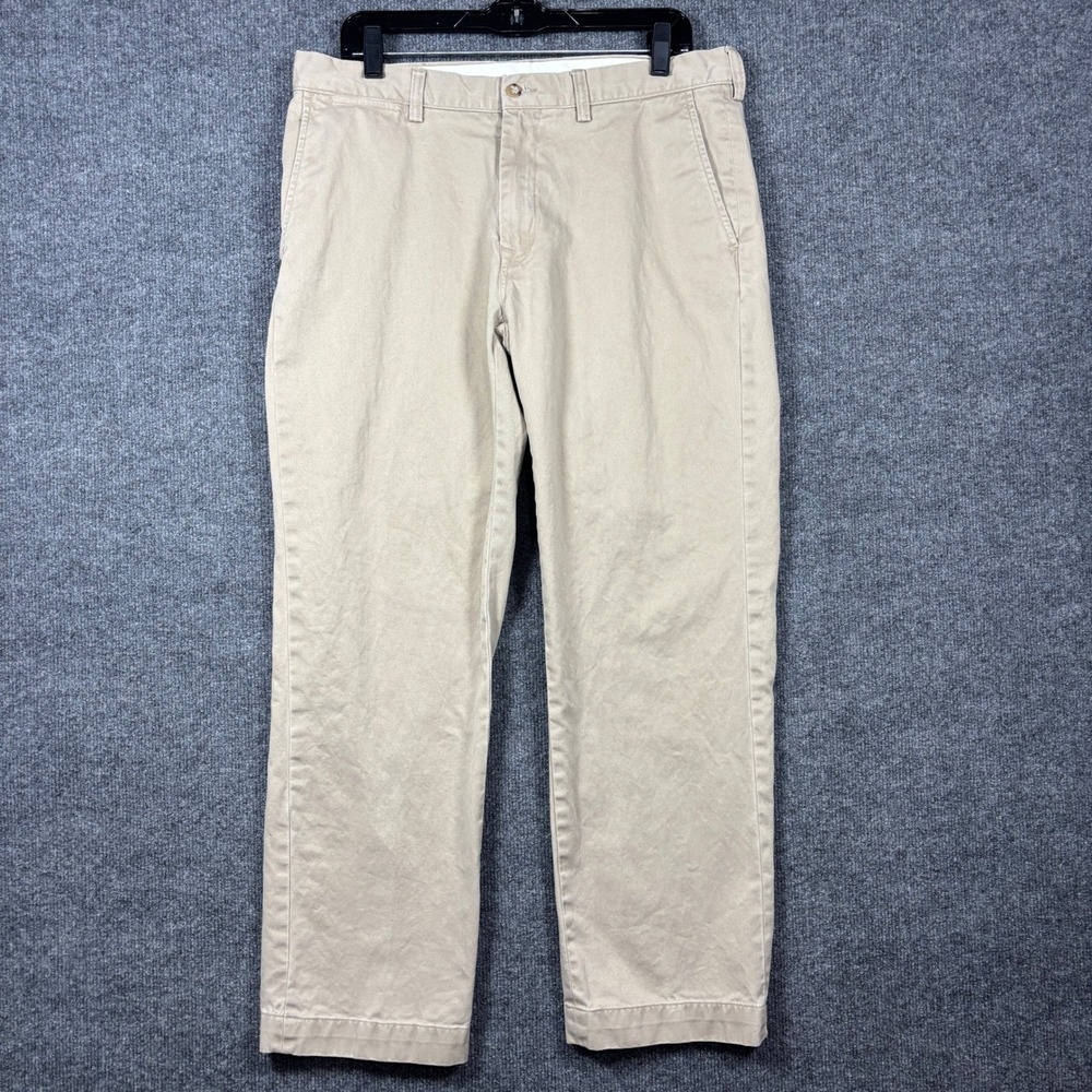 Polo Ralph Lauren Chino Pants Mens 34x30 (Fits 34x29) Khaki Tan Classic Fit